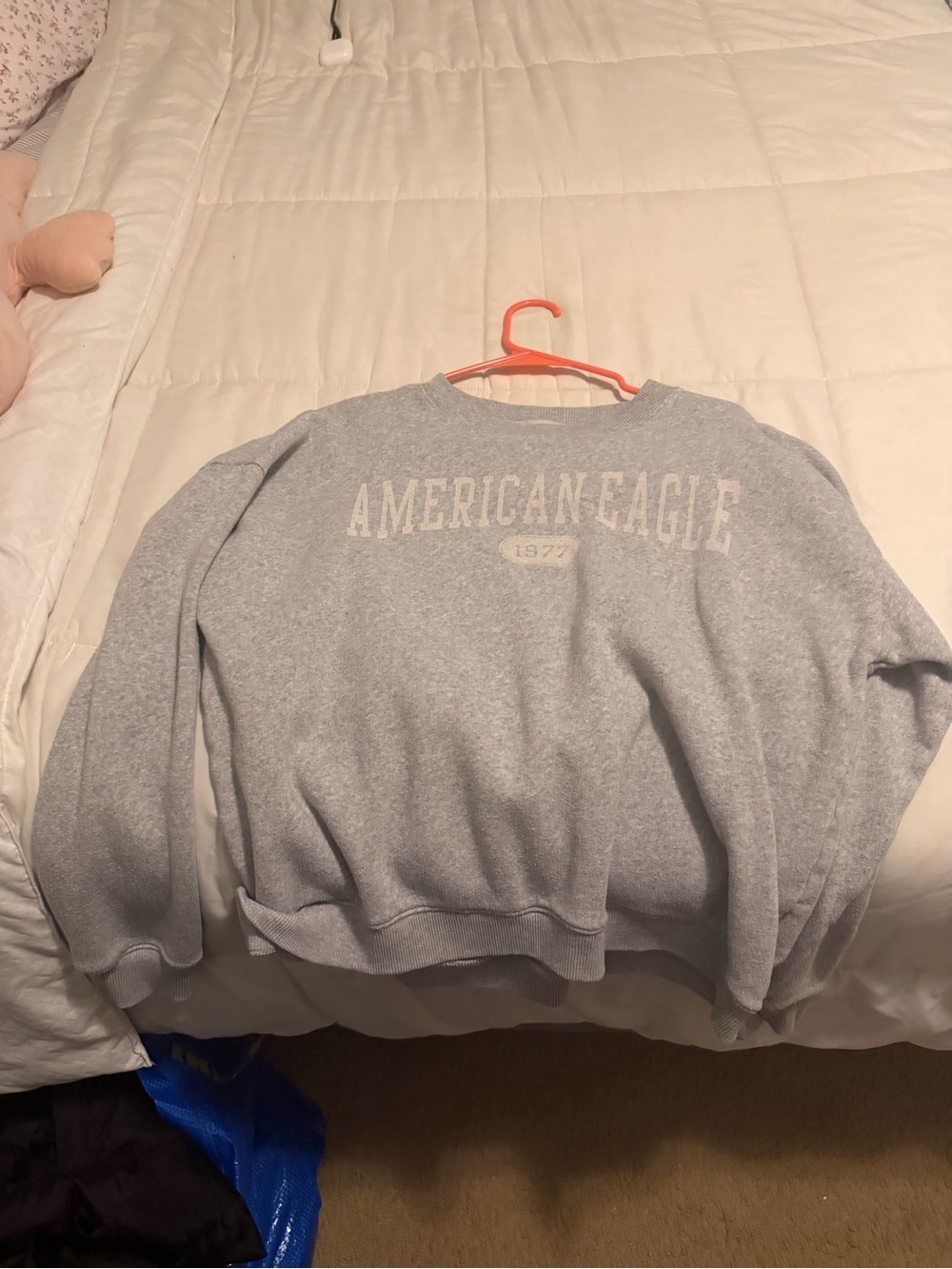 American Eagle Gray Logo Sweatshirt